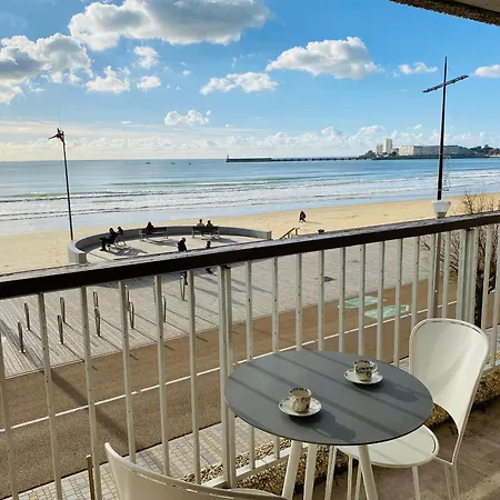 Apartamento Avec Accès Direct à La Plage, Balcon Et Garage Privé - Fr-1-92-690 *