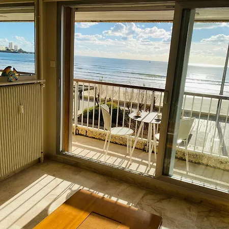 Avec Accès Direct à La Plage, Balcon Et Garage Privé - Fr-1-92-690 *