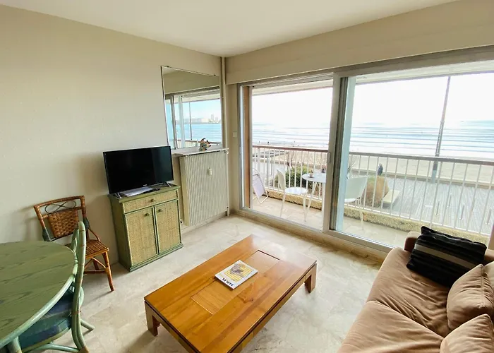 Avec Acces Direct A La Plage, Balcon Et Garage Prive - Fr-1-92-690 公寓 *