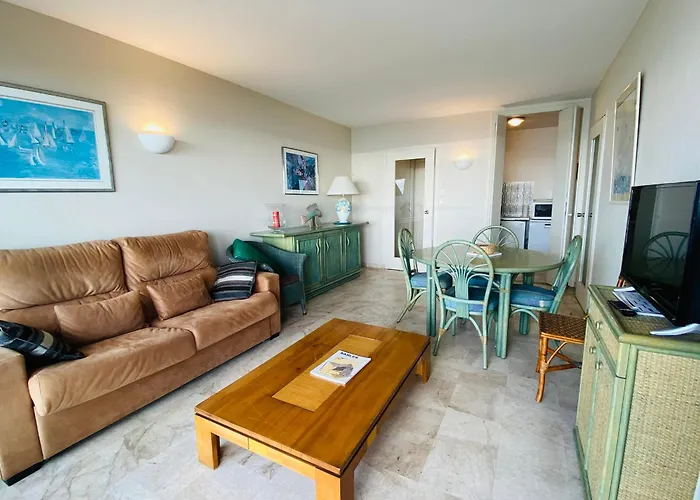 公寓 Avec Acces Direct A La Plage, Balcon Et Garage Prive - Fr-1-92-690