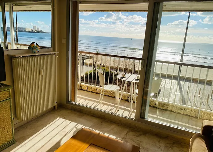 Avec Acces Direct A La Plage, Balcon Et Garage Prive - Fr-1-92-690 *